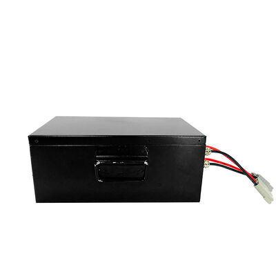 Sony 60Ah 24V Custom Metal Case Lithium Ion Battery Pack with Anderson Connector，Rechargeable Li Battery for Forklift，CE China Manufacturer