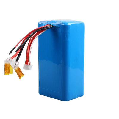 11.6Ah 24V 18650 Lithium Ion Battery Pack, Multi Red Black Stripped Wire Tabs Built-in BMS for Electric Vehicle, CE China Manufacturing Factory
