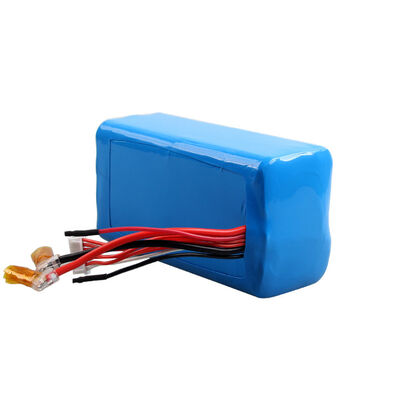 11.6Ah 24V 18650 Lithium Ion Battery Pack, Multi Red Black Stripped Wire Tabs Built-in BMS for Electric Vehicle, CE China Manufacturing Factory