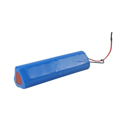 Custom Samsung 2000mAh 24V Slim 18650 Lithium Ion Battery Pack with Bare Red Black Wire Leads for Mini Nebulizer，MSDS Compliant Made in China