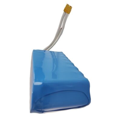 8800mAh 24V 18650 Lithium Ion Battery Pack with Braided High Temp Power Wires, XT60 High Current Plug & Separate Balance Sampling Cables for Small Trolling Motor, UN38.3 China Manufacturer