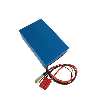 20Ah 24V Custom Lithium Ion Battery Pack with Anderson Connector & DC Charging Plug，Rechargeable Li-ion Battery for E-Scooter，MSDS China Manufacturing Factory