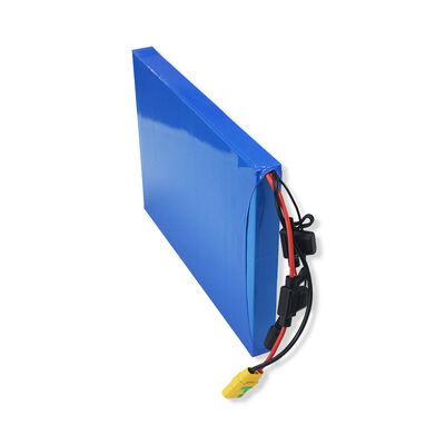 7500mAh 24V Ultra Thin Flat LiPo Lithium Polymer Battery Pack with XT60 High Current Connector & Dual Fuse Safety Holders for Electric Skateboard, ROSH China Manufacturer