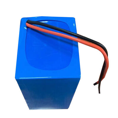 10.4Ah 24V Rechargeable 18650 Lithium Ion Battery Pack with Thick Bare Red Black Wire Lead for Portable Power Station，CE China Manufacturing