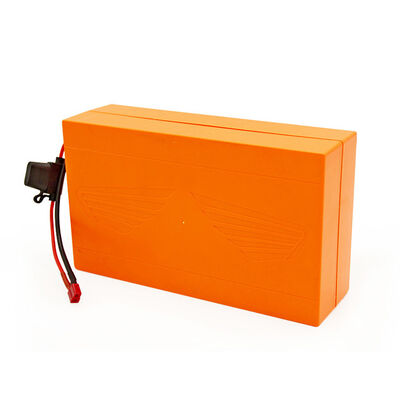 15Ah 48V Orange 18650 Lithium Ion Battery Pack Built-in BMS Red Anderson Plug Rechargeable Li-ion Battery for Electric Scooter, RoHS Compliant Made in China