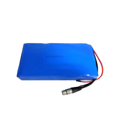 10.4Ah 48V Lithium Battery Pack with Aviation XLR Connector, Built-in Smart BMS for CCTV Camera, IEC62133 Compliant Made in China