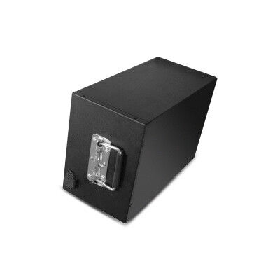 70V 20Ah LiFePO4 Lithium Battery Pack with Single Recessed Top Carry Handle & Side IEC Charging Socket, Built-in Smart BMS Power Battery for Electric Tricycle，UN38.3 Certified