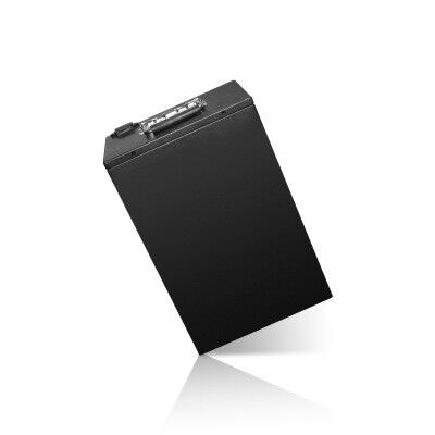 70V 20Ah LiFePO4 Lithium Battery Pack with Single Recessed Top Carry Handle & Side IEC Charging Socket, Built-in Smart BMS Power Battery for Electric Tricycle，UN38.3 Certified