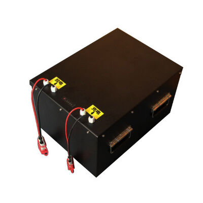 96V 120Ah LiFePO4 Lithium Battery Pack with Dual Side Recessed Carry Handles, Separate Independent Charge & Discharge Terminal Outputs for Solar Energy Storage, UN38.3 Certified