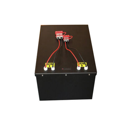 96V 120Ah LiFePO4 Lithium Battery Pack with Dual Side Recessed Carry Handles, Separate Independent Charge & Discharge Terminal Outputs for Solar Energy Storage, UN38.3 Certified
