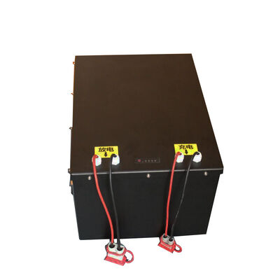 96V 120Ah LiFePO4 Lithium Battery Pack with Dual Side Recessed Carry Handles, Separate Independent Charge & Discharge Terminal Outputs for Solar Energy Storage, UN38.3 Certified