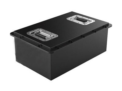 20Ah 48VLiFePO4 Lithium Battery Pack with Recessed Top Handle, Side Built-in Carry Handle & Dual Aviation Connector Ports for Mini Solar Storage, UN38.3 Certified