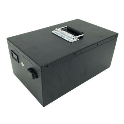 40Ah 60V LiFePO4 Lithium Battery Pack with Side Latch Lock & Top Metal Carry Handle for Warehouse Automation Equipment, CE China Manufacturing Factory