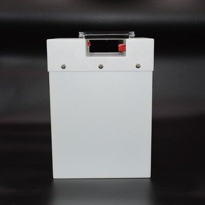 35Ah 48V LiFePO4 Lithium Battery Pack，Quick Release Hinge Handle & Emergency Cut-off Switch for AGV，IEC62133 Compliant Made in China