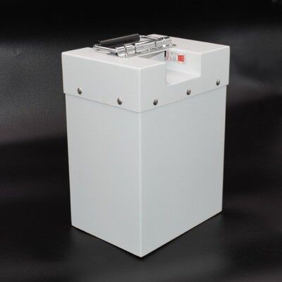 35Ah 48V LiFePO4 Lithium Battery Pack，Quick Release Hinge Handle & Emergency Cut-off Switch for AGV，IEC62133 Compliant Made in China