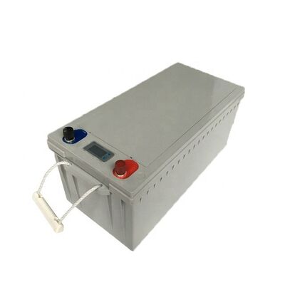 50Ah 48V LiFePO4 Lithium Battery Pack with LCD Capacity Display，Positive Negative Terminal Posts & RS485 Communication Wire for Off-Grid Solar Storage，CE Compliant Made in China