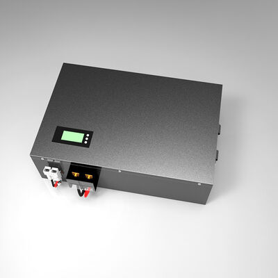 48V 120Ah LiFePO4 Lithium Battery Pack，Dual Charge & Discharge Anderson Connectors & Built-in Smart BMS for Electric Stacker，UN38.3 China Manufacturing Factory