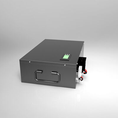 48V 120Ah LiFePO4 Lithium Battery Pack，Dual Charge & Discharge Anderson Connectors & Built-in Smart BMS for Electric Stacker，UN38.3 China Manufacturing Factory