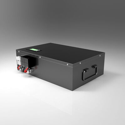 48V 120Ah LiFePO4 Lithium Battery Pack，Dual Charge & Discharge Anderson Connectors & Built-in Smart BMS for Electric Stacker，UN38.3 China Manufacturing Factory