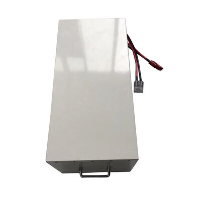 48V 20Ah LiFePO4 Lithium Battery Pack with Dual Anderson Connectors & Waterproof Cable Glands for Warehouse Automated Equipment, IEC62133 China Manufacturer