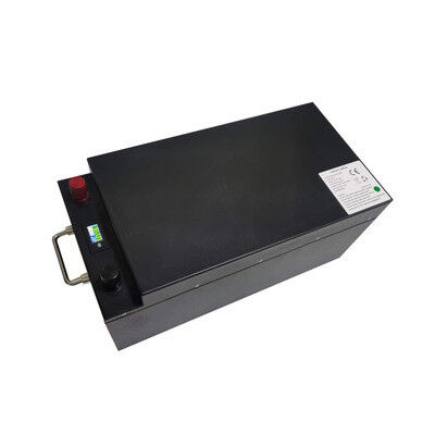 48V 20Ah LiFePO4 Lithium Battery Pack with LCD Digital Display, Built-in Smart BMS and Metal Case Power Battery for Electric Pallet Truck, CE China Manufacturing Factory