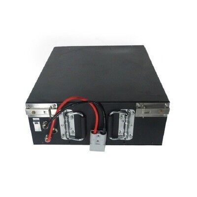 30A 60Ah 48V LiFePO4 Lithium Battery Pack，Industrial Lithium Iron Phosphate Battery with Single Anderson Connector & Built-in Smart BMS for AGV Robot，MSDS China Manufacturer