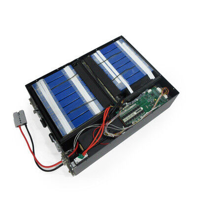 30A 60Ah 48V LiFePO4 Lithium Battery Pack，Industrial Lithium Iron Phosphate Battery with Single Anderson Connector & Built-in Smart BMS for AGV Robot，MSDS China Manufacturer