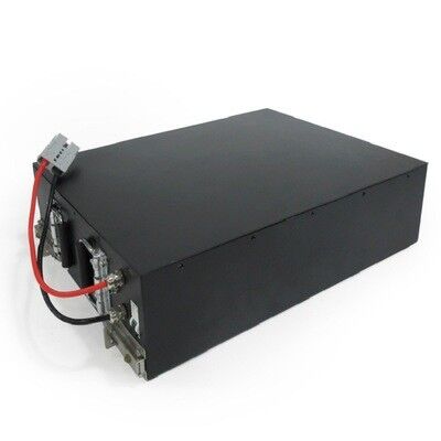 30A 60Ah 48V LiFePO4 Lithium Battery Pack，Industrial Lithium Iron Phosphate Battery with Single Anderson Connector & Built-in Smart BMS for AGV Robot，MSDS China Manufacturer