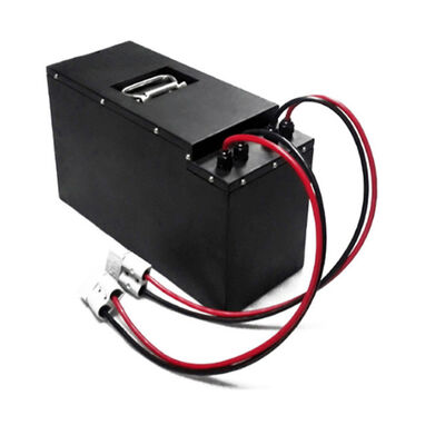 60Ah 48V Lithium Iron Phosphate Battery，LiFePO4 Rechargeable Battery Pack with Anderson Connector & BMS System for Electric Pallet Jack, UN38.3 Certified, Made in China