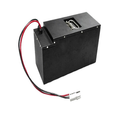 60Ah 48V Lithium Iron Phosphate Battery，LiFePO4 Rechargeable Battery Pack with Anderson Connector & BMS System for Electric Pallet Jack, UN38.3 Certified, Made in China