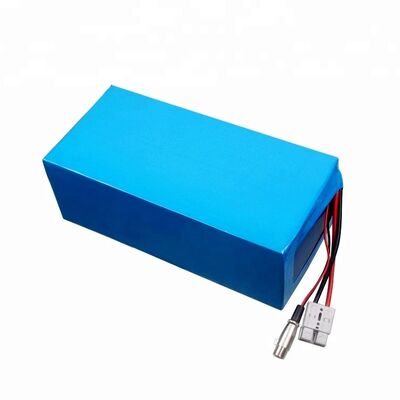 67Ah 48V 18650 Lithium Ion Battery Pack Dual Output DC Charging Jack + White 2P Male Connector for Outdoor Power Equipment, CE China Manufacturer