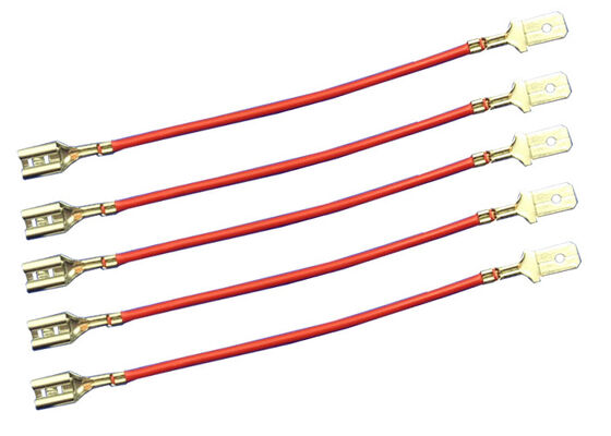 Copper Plating Battery Nickel Tabs Spade Terminals Electronic Cable Wire Connector