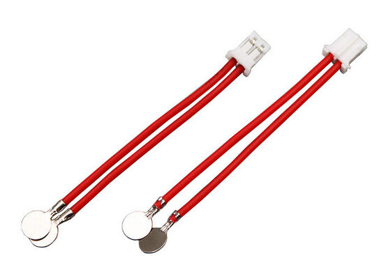 JST PHR-2P 2.0mm Male Connector With Round Nickel Welding Terminal Battery Wire Harness