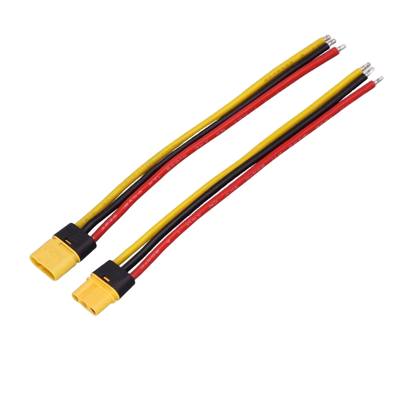 Low MOQ Custom Cable Assembly | MR30-M/F Male-Female Model Airplane Cable Bionic Robotic Arm Industrial-Grade Connection 18AWG Silicone Wire Harness | Made in China