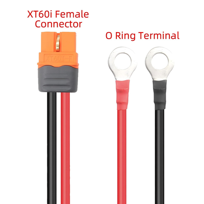 Custom Battery Connection Cable | 10WAG XT60 Female to O-Ring Terminal Power Cable Assembly for  Electric Vehicle Applications | Long Term Supplier Wire Harness