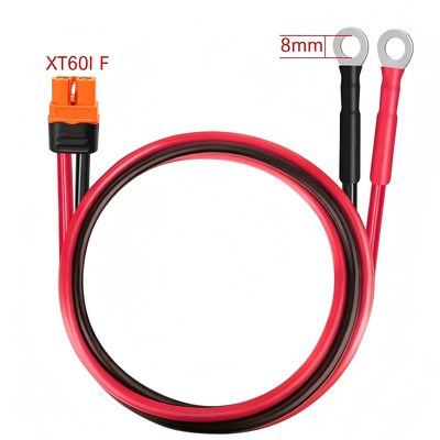 Custom Battery Connection Cable | 10WAG XT60 Female to O-Ring Terminal Power Cable Assembly for  Electric Vehicle Applications | Long Term Supplier Wire Harness