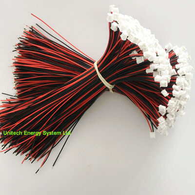 OEM 2 Pin PH2.0/XH2.54 Single‑End Wire Harness, Red Black 2‑Core Pre‑Crimped Terminal Cable, Tinned Bare End for RC Model, China Cable Assembly Factory