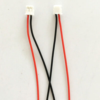 OEM 2 Pin PH2.0/XH2.54 Single‑End Wire Harness, Red Black 2‑Core Pre‑Crimped Terminal Cable, Tinned Bare End for RC Model, China Cable Assembly Factory