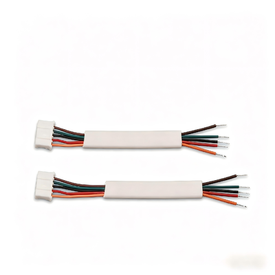 OEM 6P PH/XH Connector Wire Harness, Multi‑Color Electronic Wire with Heat Shrink Tube for BMS Battery Sensor Equipment, Cable Assembly Factory Direct