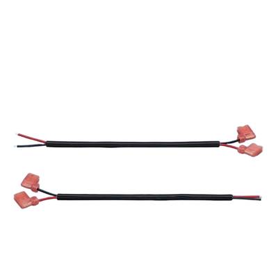 Custom-Manufactured Wire Harness Connectors with Flag-Type Female Spade Terminal—Nylon Fully Insulated Cold-Pressed Terminal Wire