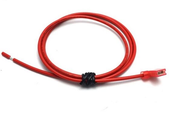4.8/187 Female Flag Terminal Nylon Fully insulated Faston Cable Harness