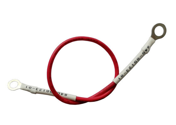 6.3/5.3mm Ring Crimp Lug Terminal Custom Cable Extension Assembly