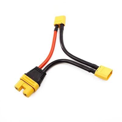 Custom Wire Harnesses | Amass AS150U Male Female Connector For Drone, with Signal Pin, 8AWG Silicone Wire | With Flexible MOQ