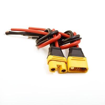 Custom Wire Harnesses | Amass AS150U Male Female Connector For Drone, with Signal Pin, 8AWG Silicone Wire | With Flexible MOQ