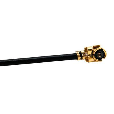 Precision Terminal Wire Assembly | Custom RG1.13 RF Coaxial Cable, IPEX/U.FL Female to SMA Female 4-Hole Flange Connector for Drone Antenna Wiring Harness | Wire Harness Supplier China
