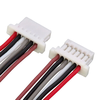Custom Length and Colour PH2.0mm 6Pin Connector Cable Assembly for Drones & FPV Quadcopter | Long Term Wire Harness Supplier China