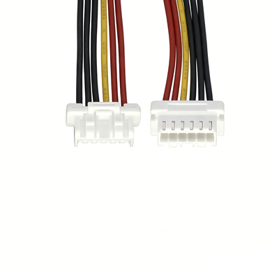 China Factory Custom Wire Harness | Custom Length PH2.0 6P 24AWG Male Female Mating Wire Harness for Small Household Appliance | RoHS Compliant Made in China