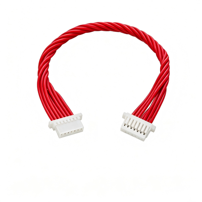 Flexible Custom Wire Harness | Factory Custom Length PH2.0 7P 24AWG Tinned Copper Twisted Wire Harness for 3D Printer | Made in China