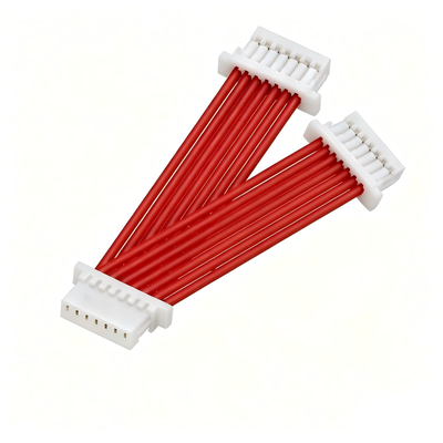 Flexible Custom Wire Harness | Factory Custom Length PH2.0 7P 24AWG Tinned Copper Twisted Wire Harness for 3D Printer | Made in China