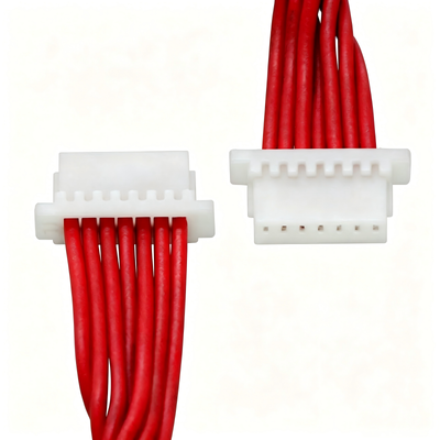 Flexible Custom Wire Harness | Factory Custom Length PH2.0 7P 24AWG Tinned Copper Twisted Wire Harness for 3D Printer | Made in China